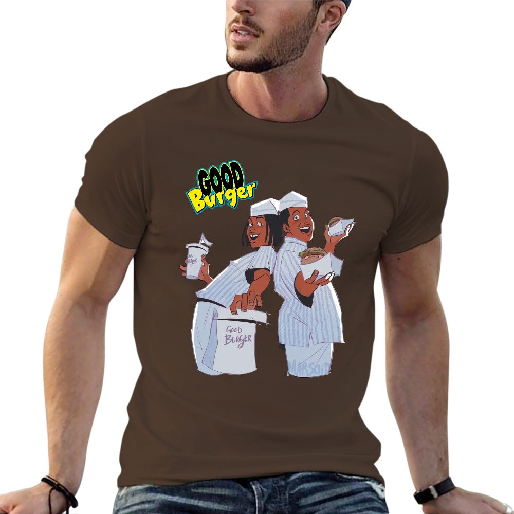 Good Burger "The Animated Series" Men's Short Sleeve T-shirt - Brown