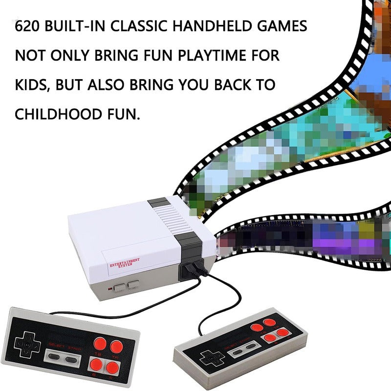 Nintendo Mini Retro Portable Classic Game Machine - 620 Built-in 8-bit Games