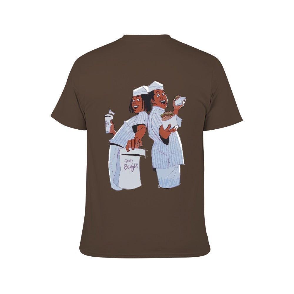 Good Burger "The Animated Series" Men's Short Sleeve T-shirt - Brown