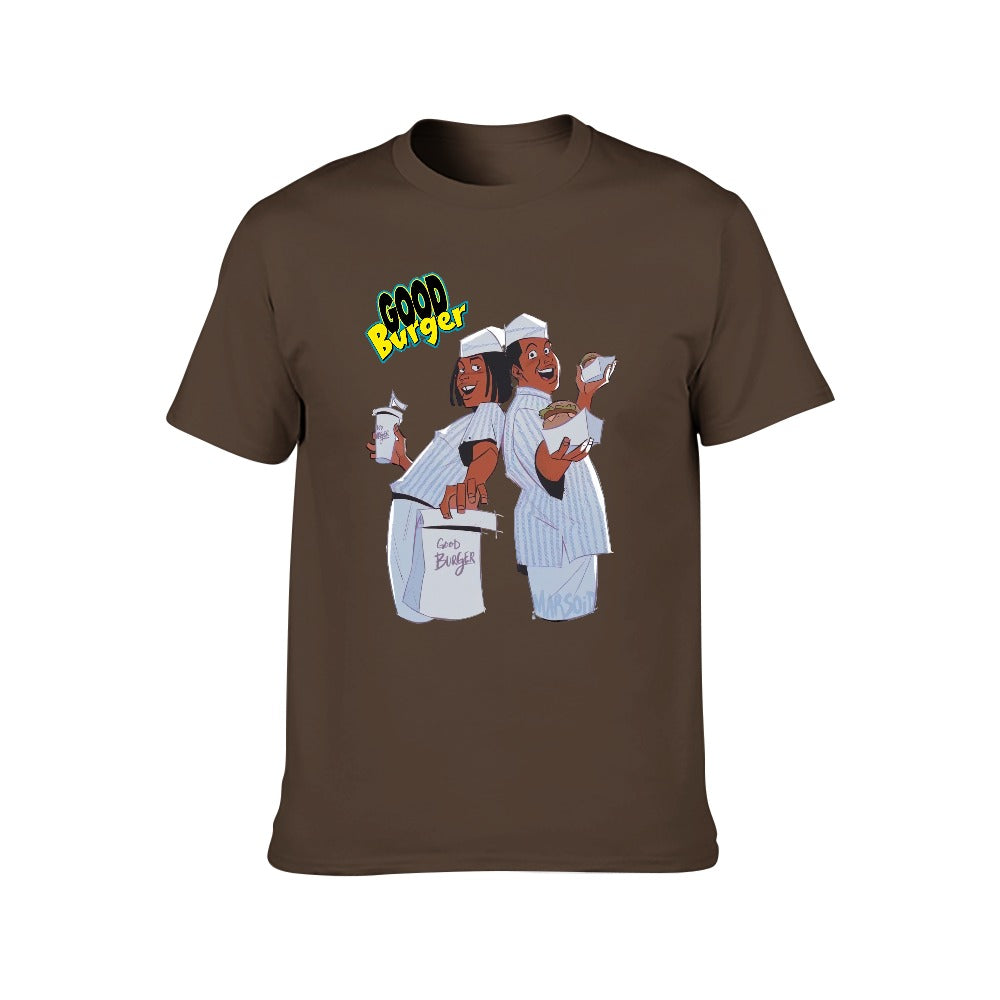 Good Burger "The Animated Series" Men's Short Sleeve T-shirt - Brown