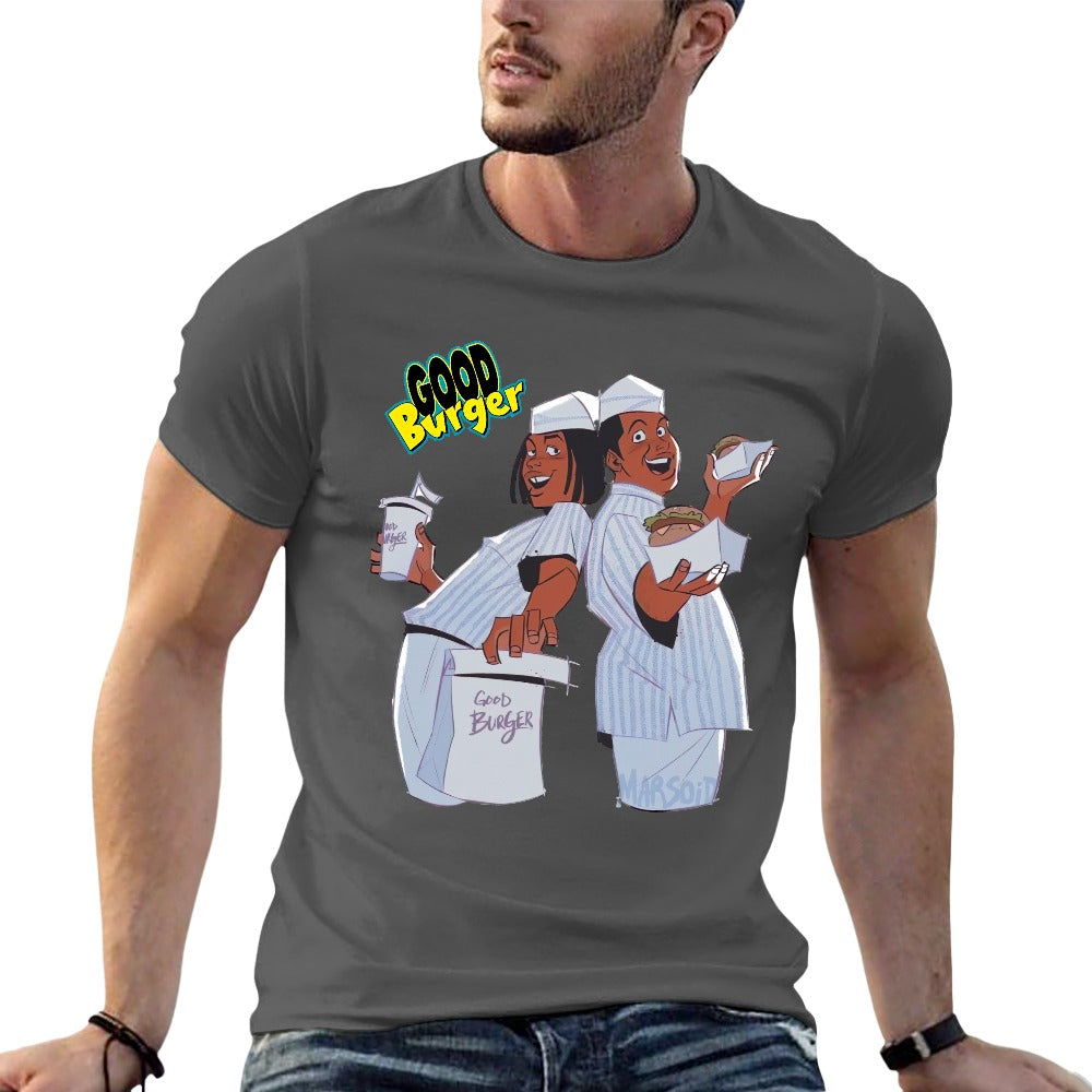Good Burger "The Animated Series" Men's Short Sleeve T-shirt - Gray