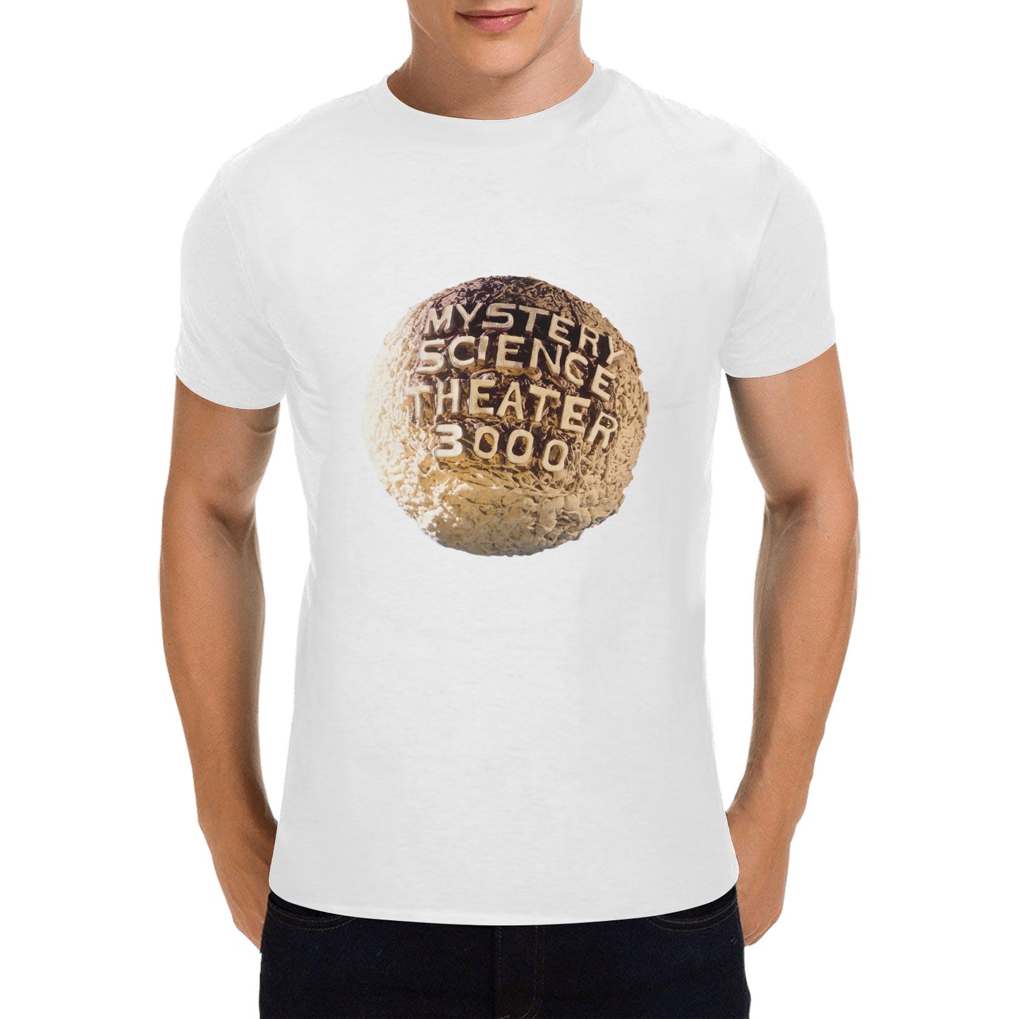 Mystery Science Theater Men's T-shirt 100% Cotton