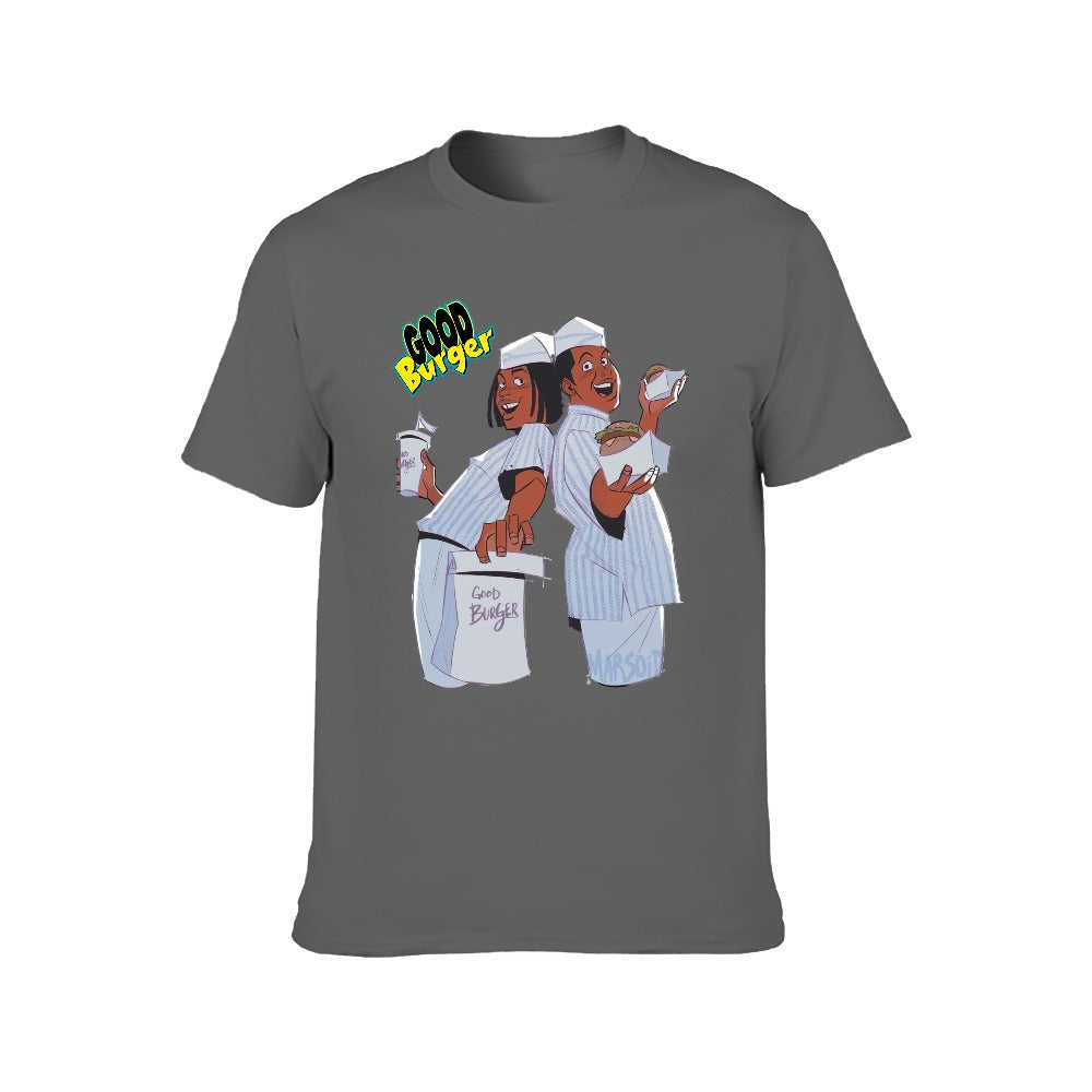 Good Burger "The Animated Series" Men's Short Sleeve T-shirt - Gray