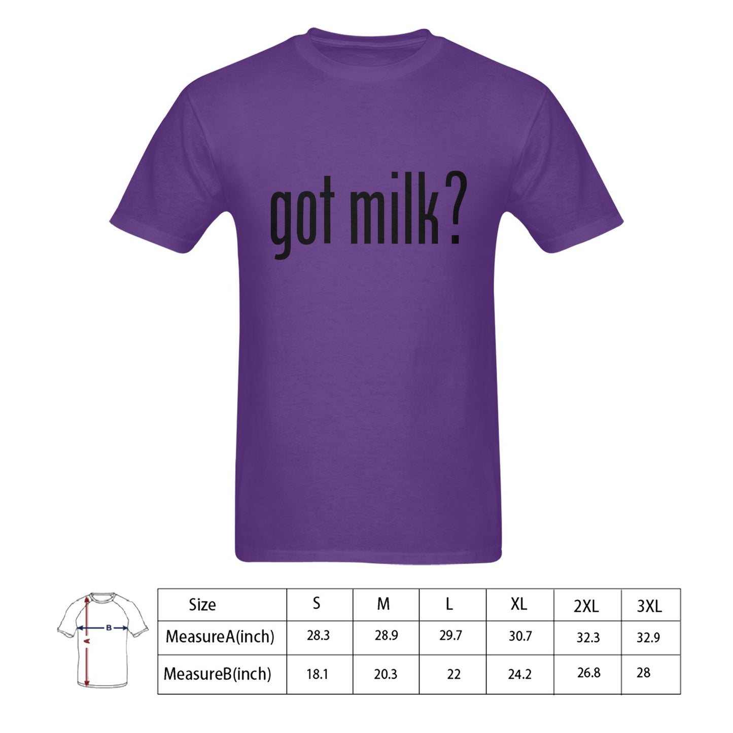 Got Milk? Men's T-shirt 100% Cotton