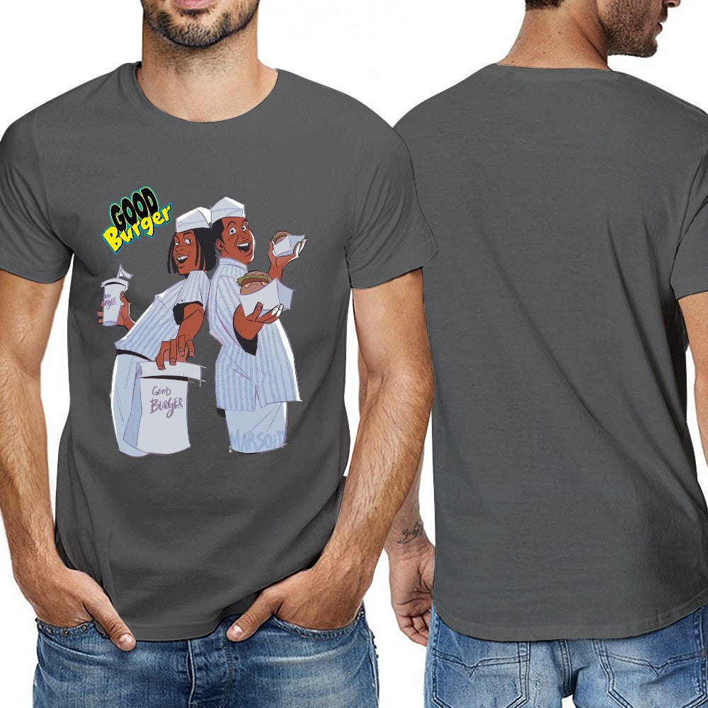 Good Burger "The Animated Series" Men's Short Sleeve T-shirt - Gray