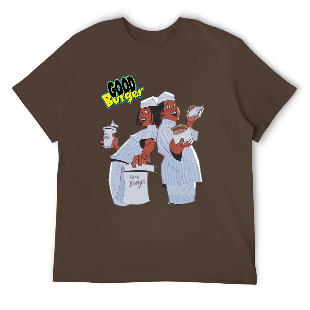 Good Burger "The Animated Series" Men's Short Sleeve T-shirt - Brown