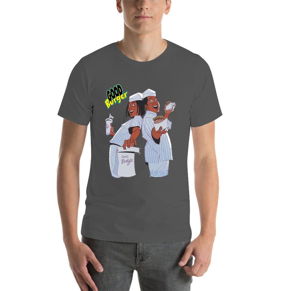 Good Burger "The Animated Series" Men's Short Sleeve T-shirt - Gray